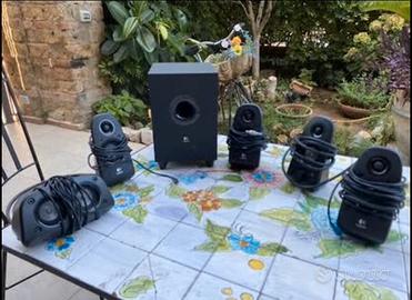 Sistema Audio 5.1 Logitech Z506 con Subwoofer