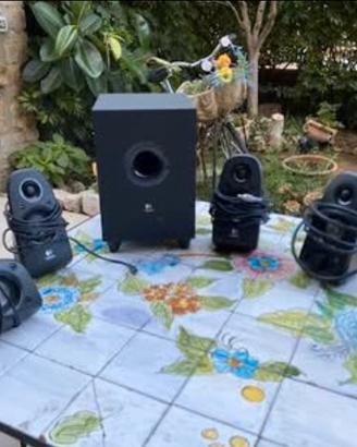 Sistema Audio 5.1 Logitech Z506 con Subwoofer