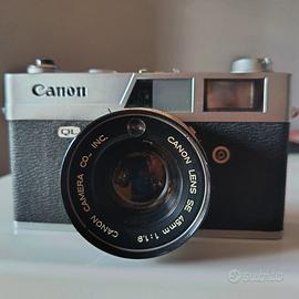 Fotocamera vintage Canon canonet ql19