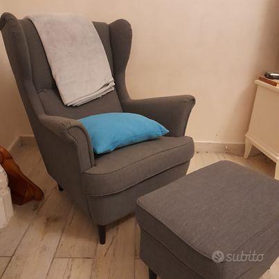 Living Room Strandmon Ikea Poggiapiedi Colori Poltrona Ikea