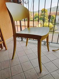 2 sedie verdi design STRASS COLLECTION