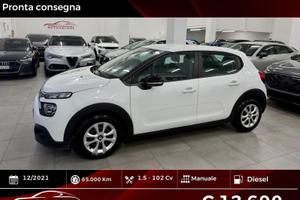 Citroen C3 BlueHDi 100 1.5 DIESEL FINANZIABILE