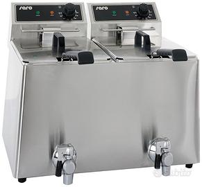 Friggitrice professionale SARO EF 88 doppia vasca