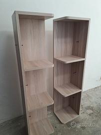 Librerie laterali color olmo