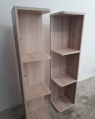Librerie laterali color olmo