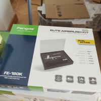 Aerografo FE-180K e compressore Fengda FD196A