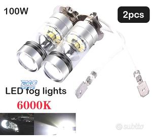 KIT DI LAMPADE ANABBAGLIANTI A LED 9003-H4 100W CA