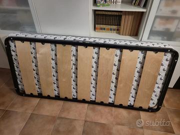 Rete e materasso letto singolo