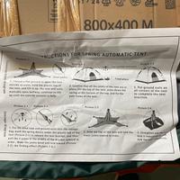 Tenda igloo 4 posti nuova