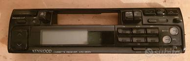 Stereo auto vintage Kenwood KRC-354N con slitta