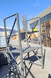 SCAFFALATURA INDUSTRIALE PORTAPALLET USATA H. 250