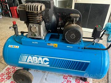 Compressore ABAC 5.5 HP – 270 Litri – Trifase