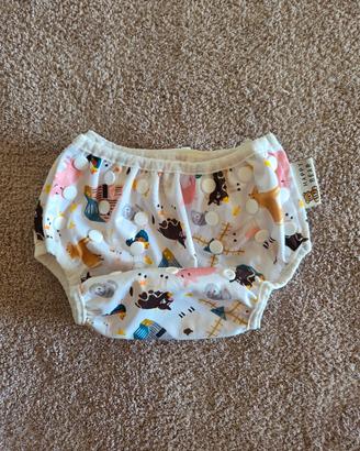 Mutandina assorbente contenitiva Happy Bear 6-18 m