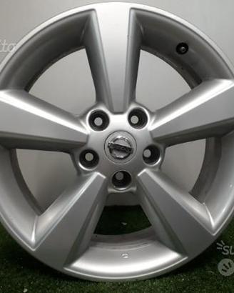 Cerchi in lega da 17 originali nissan qashqai