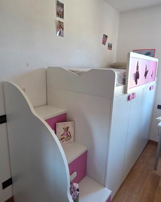 Letto bimba  FARFALLA 