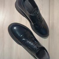 scarpa classica derby blu