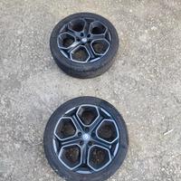 coppia cerchi in lega Renault kadjar da 19