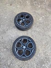 coppia cerchi in lega Renault kadjar da 19