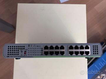Allied Telesis AT GS 910/16 16 port gigabit swith