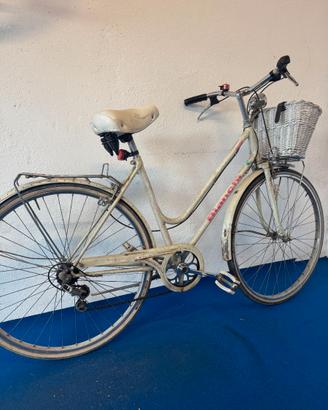 Bici da donna Bianchi stile olandese vintage