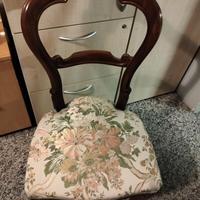 sedia scrittoio o anticamera 