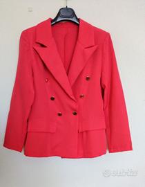 Giacca donna rossa