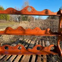 Piattaia pensile in legno