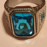 Anello acciaio Uomo