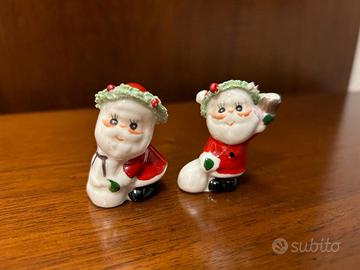 Personaggi miniature Natale vintage Santa Claus