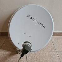 Antenna parabolica e scheda TV