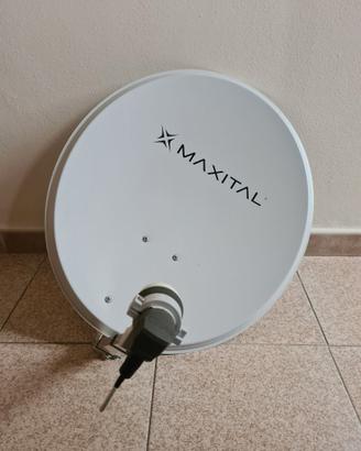 Antenna parabolica e scheda TV