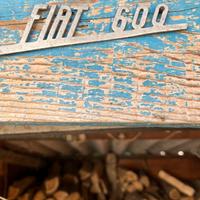 Logo Fiat 600 originale