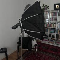 Kit flash Godox V1 Sony completo