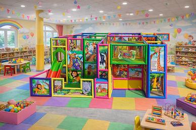 Gioco Playground per Bambini per Sale Giochi