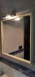 Specchio bagno con luce