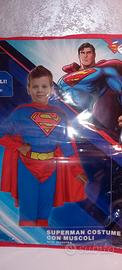 Costume carnevale superman on sale bambino