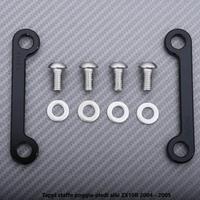 Tappi staffe poggia-piedi allu ZX10R 2004 - 2005