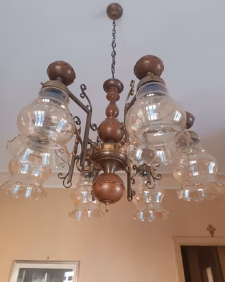 Lampadario sala.