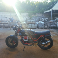 Moto Guzzi v35 scrambler