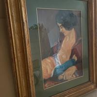 Dipinto domna che allatta