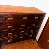 Cassettiera in stile liberty