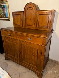Antica Credenza rustica in LEGNO MASSELLO