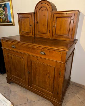 Antica Credenza rustica in LEGNO MASSELLO