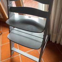 2 Seggioloni Hauck grigi