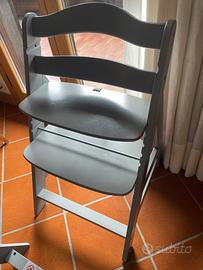 2 Seggioloni Hauck grigi