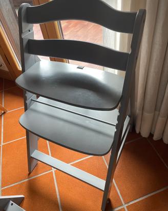 2 Seggioloni Hauck grigi