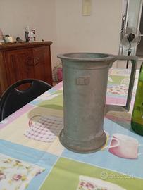 bicchiere vintage peltrato
