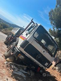 Camion gru Mercedes e bremach 4x4
