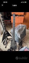 Basso elettrico steinberger +amp VOX 50W