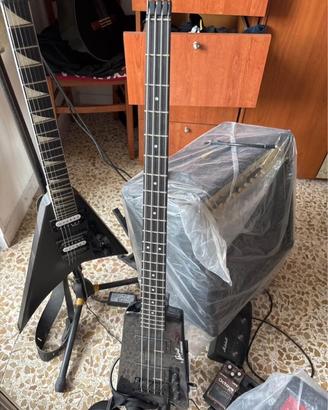 Basso elettrico steinberger +amp VOX 50W